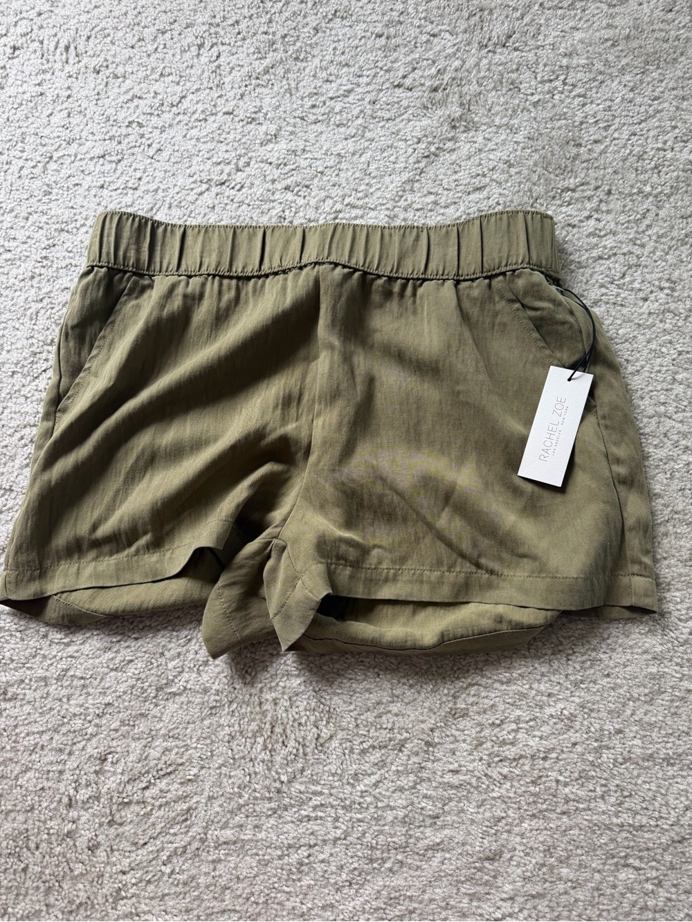 Rachel Zoe Olive Utility Elastic-Waist Women's Shorts